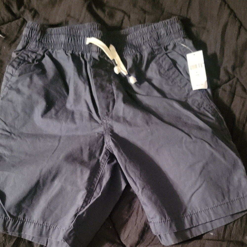 GAP Blue Casual Cotton Shorts with Elastic Waistband